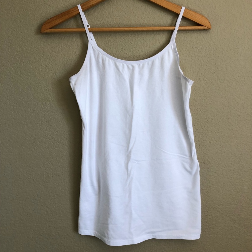 White tank top